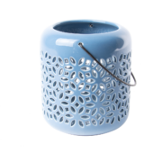Lanterne de 50 nuances de bleu