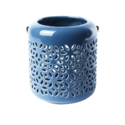 Lanterne de 50 nuances de bleu