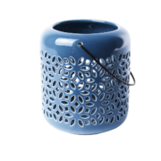 Lanterne de 50 nuances de bleu