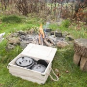 Dutch oven cook set 7 pcs cast iron