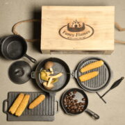 Dutch oven cook set 7 pcs cast iron