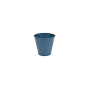 50 Blautöne Blumentopfset Zink