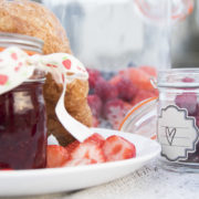 Flip top jar set 8 pcs M