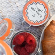 Flip top jar set 8 pcs M
