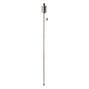 Lampe à huile sur pique acier inoxydable