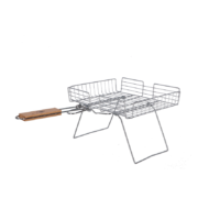 Grillrek met inklapbare standaard