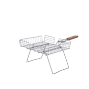Grillrek met inklapbare standaard