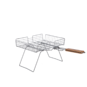 Grillrek met inklapbare standaard