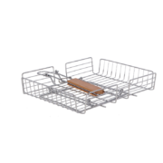 Grillrek met inklapbare standaard