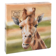 Paper napkins giraffe 33x33cm