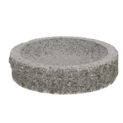 Bird bath granite round S