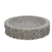 Bird bath granite round S