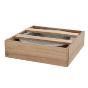 Bird bath granite round S