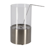 Bioethanol Tischfeuer rund Edelst.