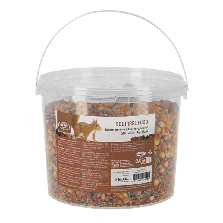 Nourriture écureuils seau de 2,0kg