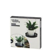 Round window hanging trays S