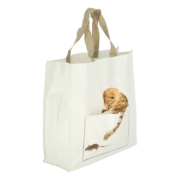 Kuckuck! Tasche Katze sort.