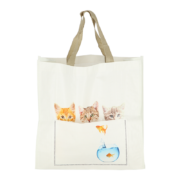 Kuckuck! Tasche Katze sort.