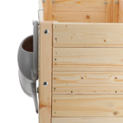 Raised flower bed hook single