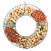 Bird food wreath