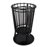 Fire basket with bottom plate k/d