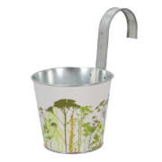 Herb flower pot with hook