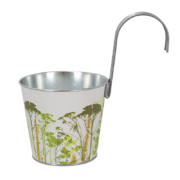 Herb flower pot with hook
