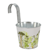 Herb flower pot with hook