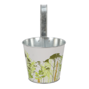 Herb flower pot with hook