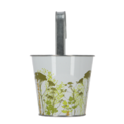 Herb flower pot with hook
