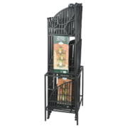 Etagère d'angle pliante