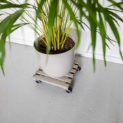 Trolley grey square indoor L