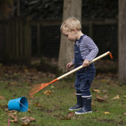 Children's lawn rake