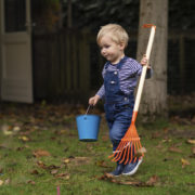 Children's lawn rake