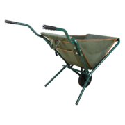 Foldable wheelbarrow