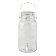 Juice dispenser flip top