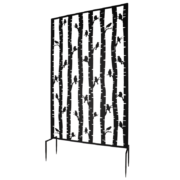 Sichtschutz mit Vogeldesign