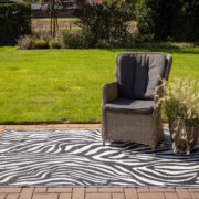 Tapis jardin zèbre