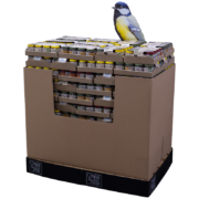 Vogelpindakaas 12 mixtr. PET 1/1EPD