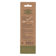 Pailles en bambou avec brosse de nettoyage