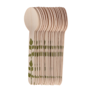 Kruiden houten lepel set/20