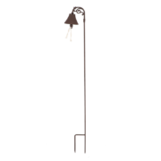 Türglocke Blume auf Stab