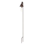 Türglocke Blume auf Stab