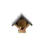 Erdnussbutterhaus Quadrat