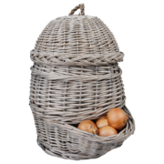 Panier à oignons gris