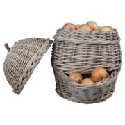Panier à oignons gris