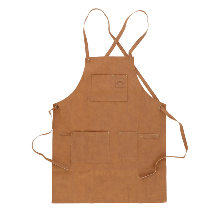 Garden apron faux leather