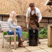 Grillschürze Leder