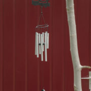 Windgong zwarte vogel