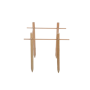 Wooden plant support fence S